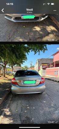 HONDA CIVIC 1.8 LXS 16V FLEX 4P MANUAL HONDA CIVIC 1.8 LXS 16V FLEX 4P MANUAL